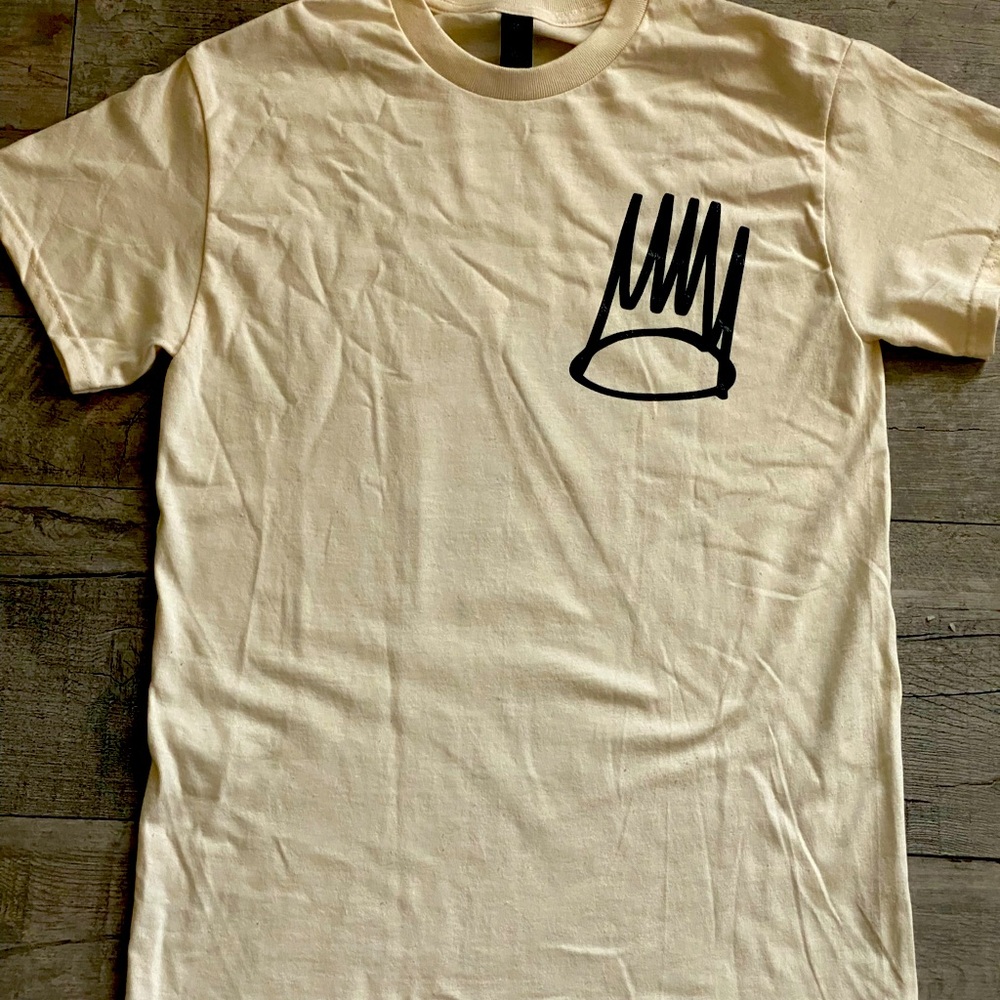 J Cole The GOAT Sand T-Shirt / Cold World